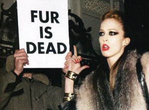 Is this the reaction you get when you talk to people about fur?